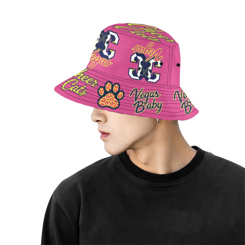 Cheer Cats Bucket Hat All Over Print
