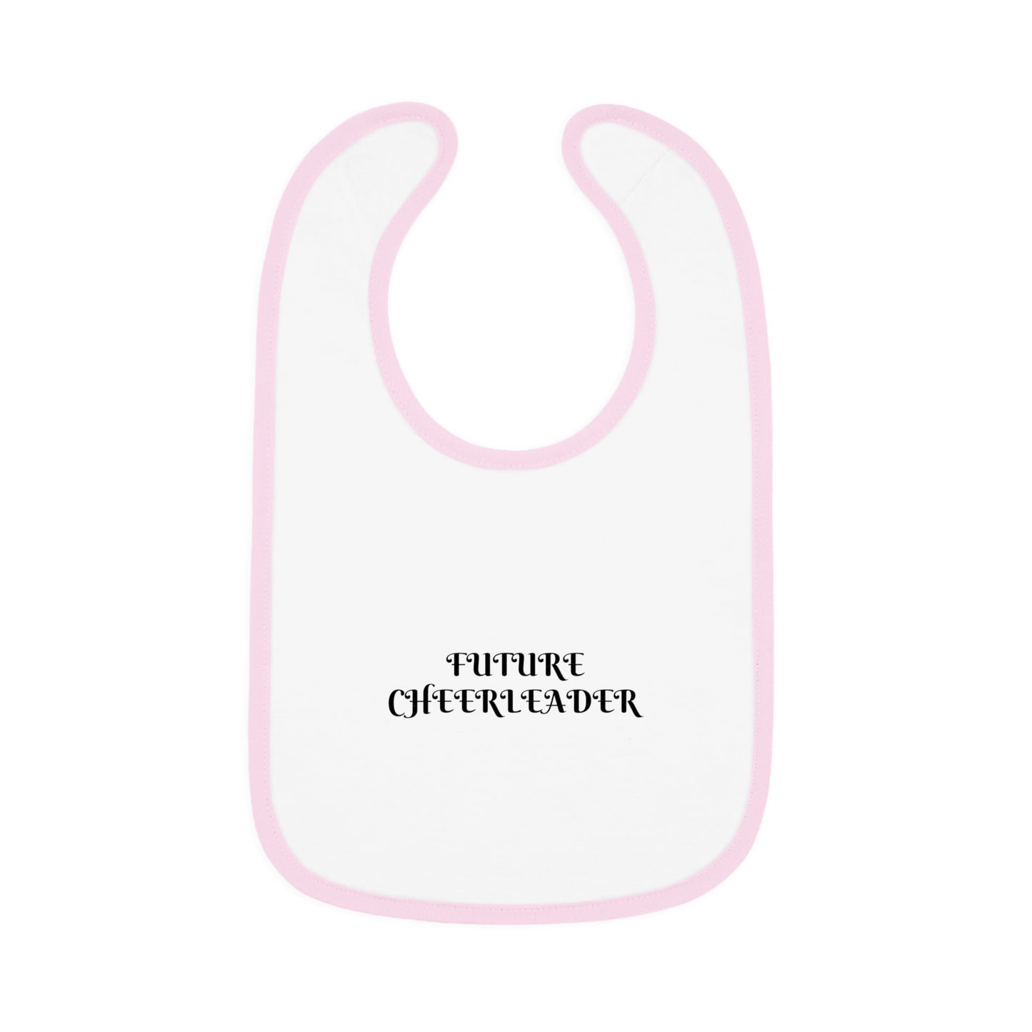 Baby Contrast Trim Jersey Bib
