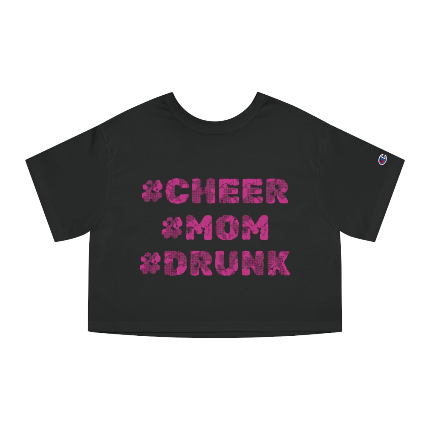 #DRUNK MOM Cropped T-Shirt