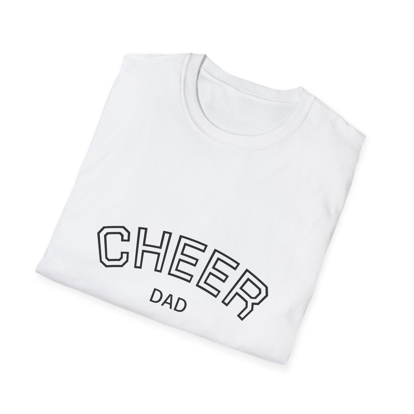Cheer Dad Unisex Softstyle T-Shirt