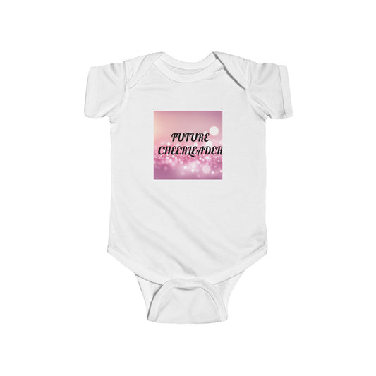 Cheerful Cheerleader Infant Bodysuit - Cute Baby Outfit for Celebrations