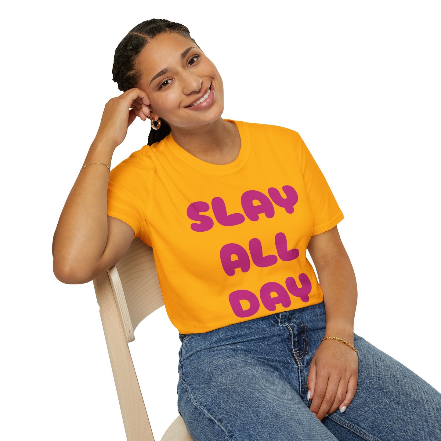 SLAY ALL DAY Adult T-Shirt