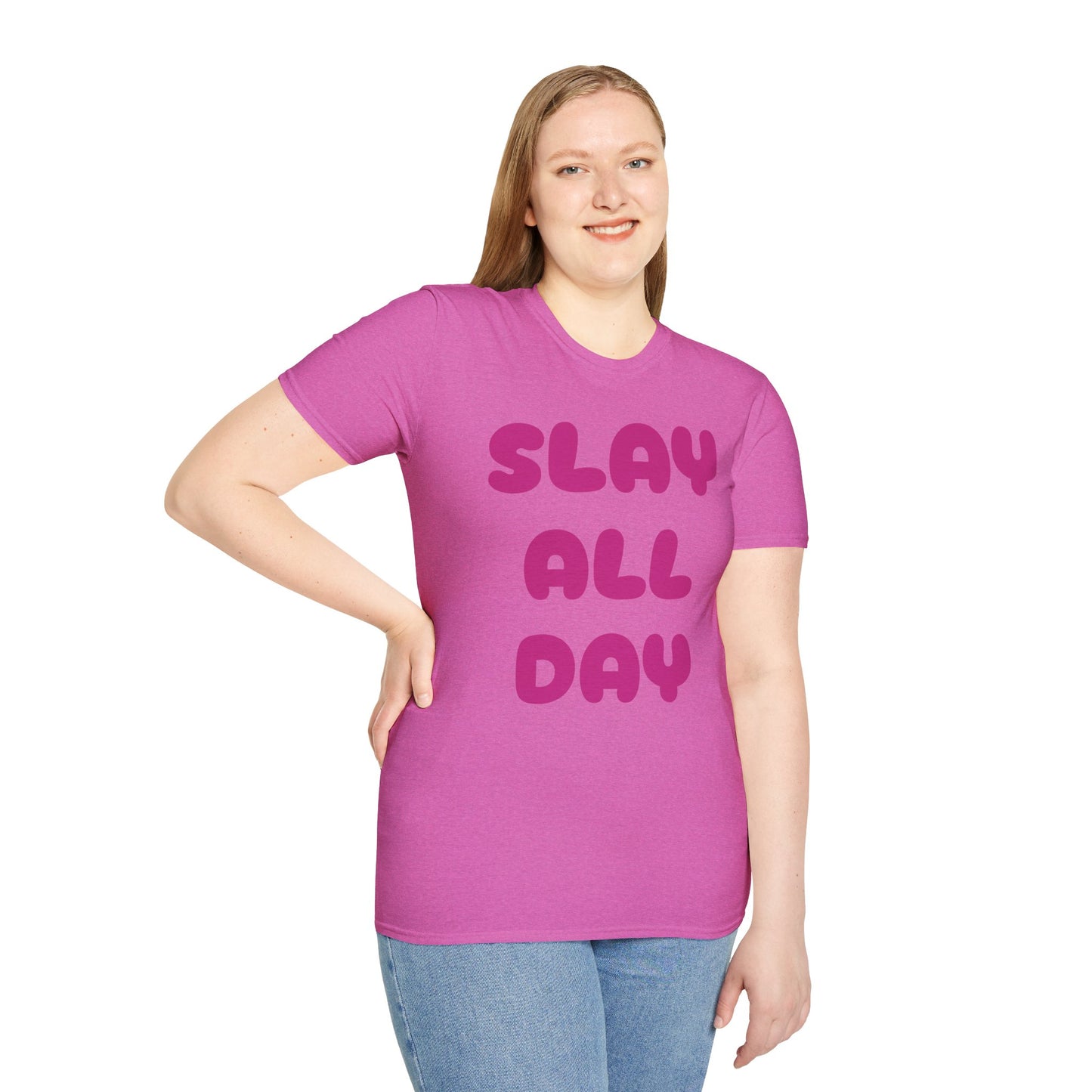 SLAY ALL DAY Adult T-Shirt