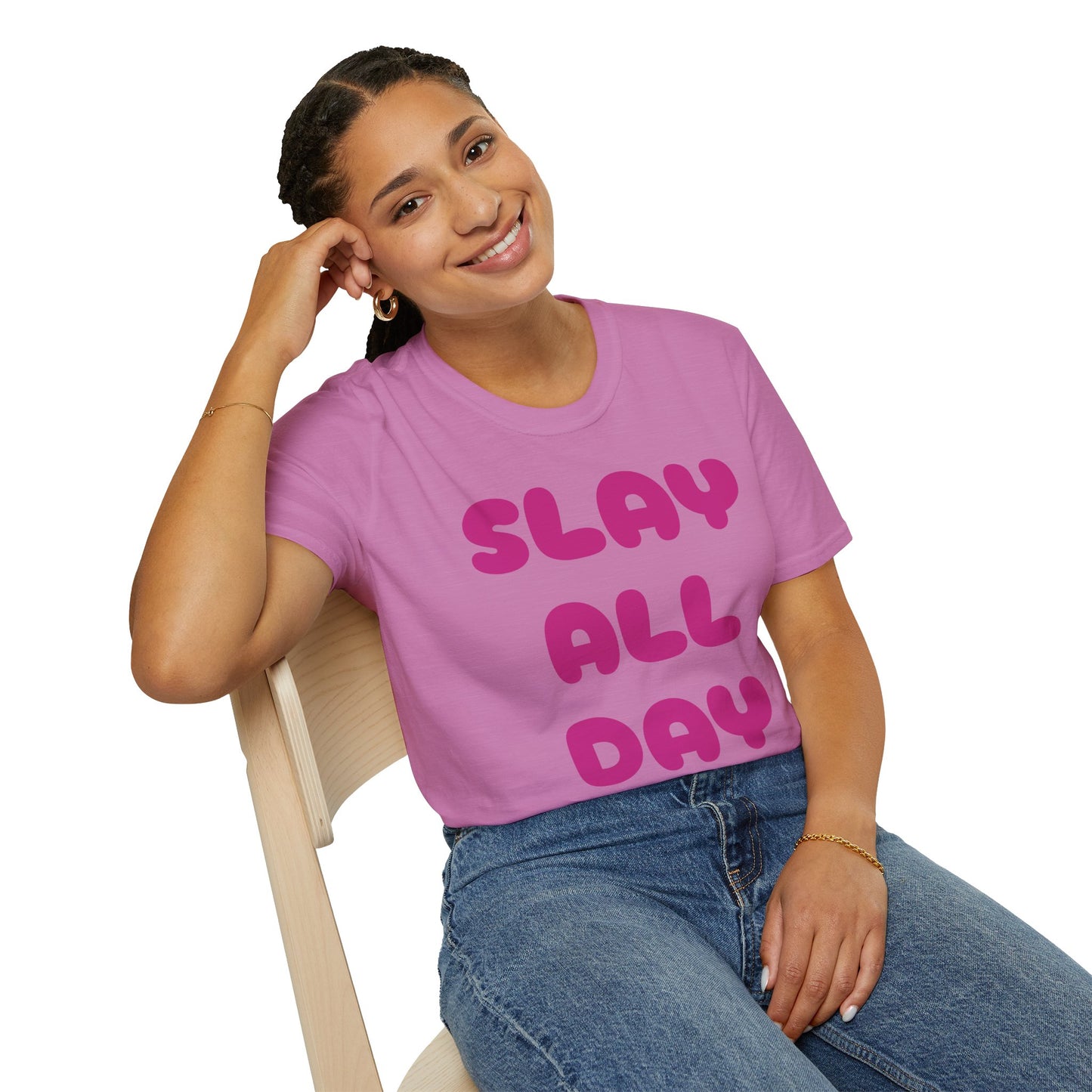SLAY ALL DAY Adult T-Shirt
