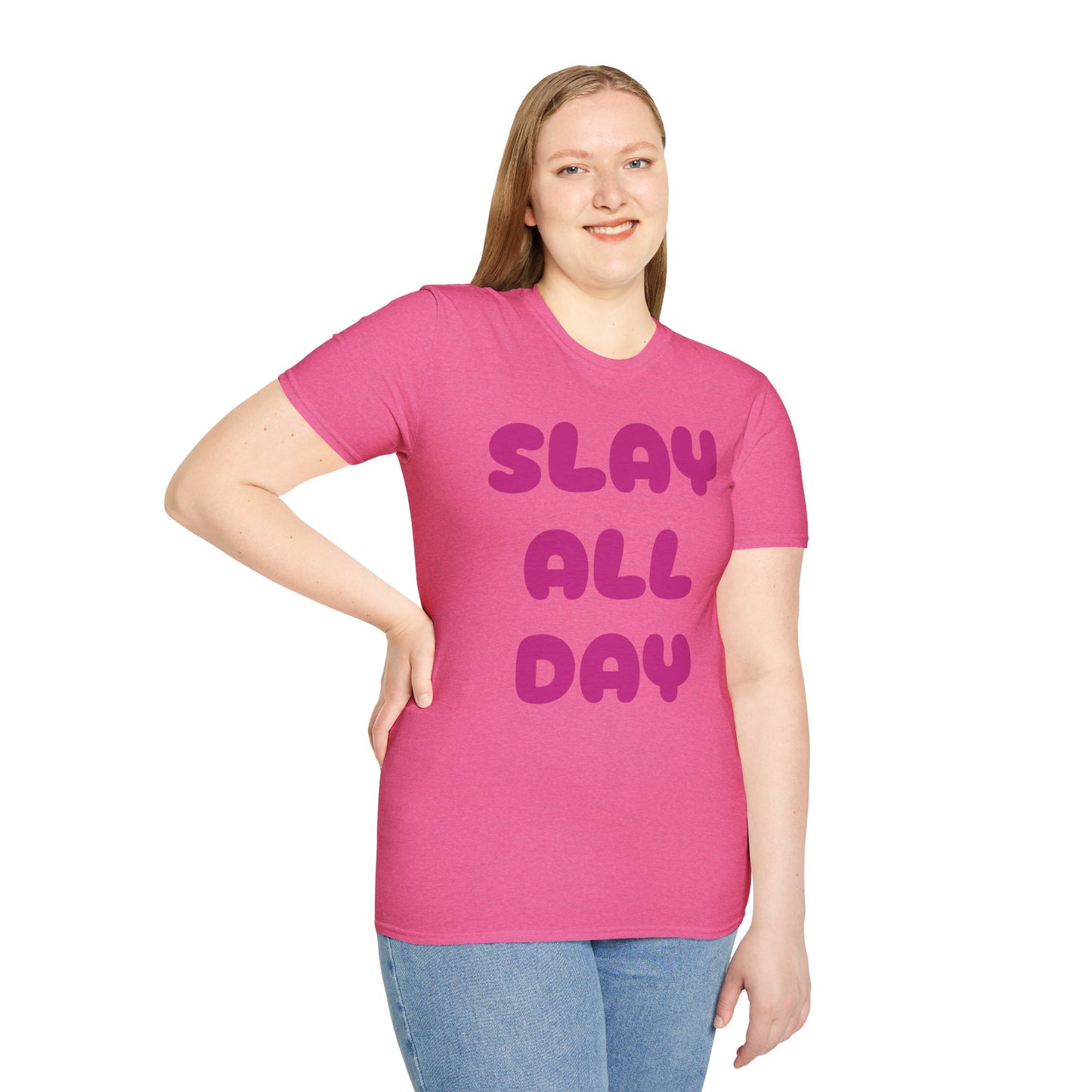 SLAY ALL DAY Adult T-Shirt