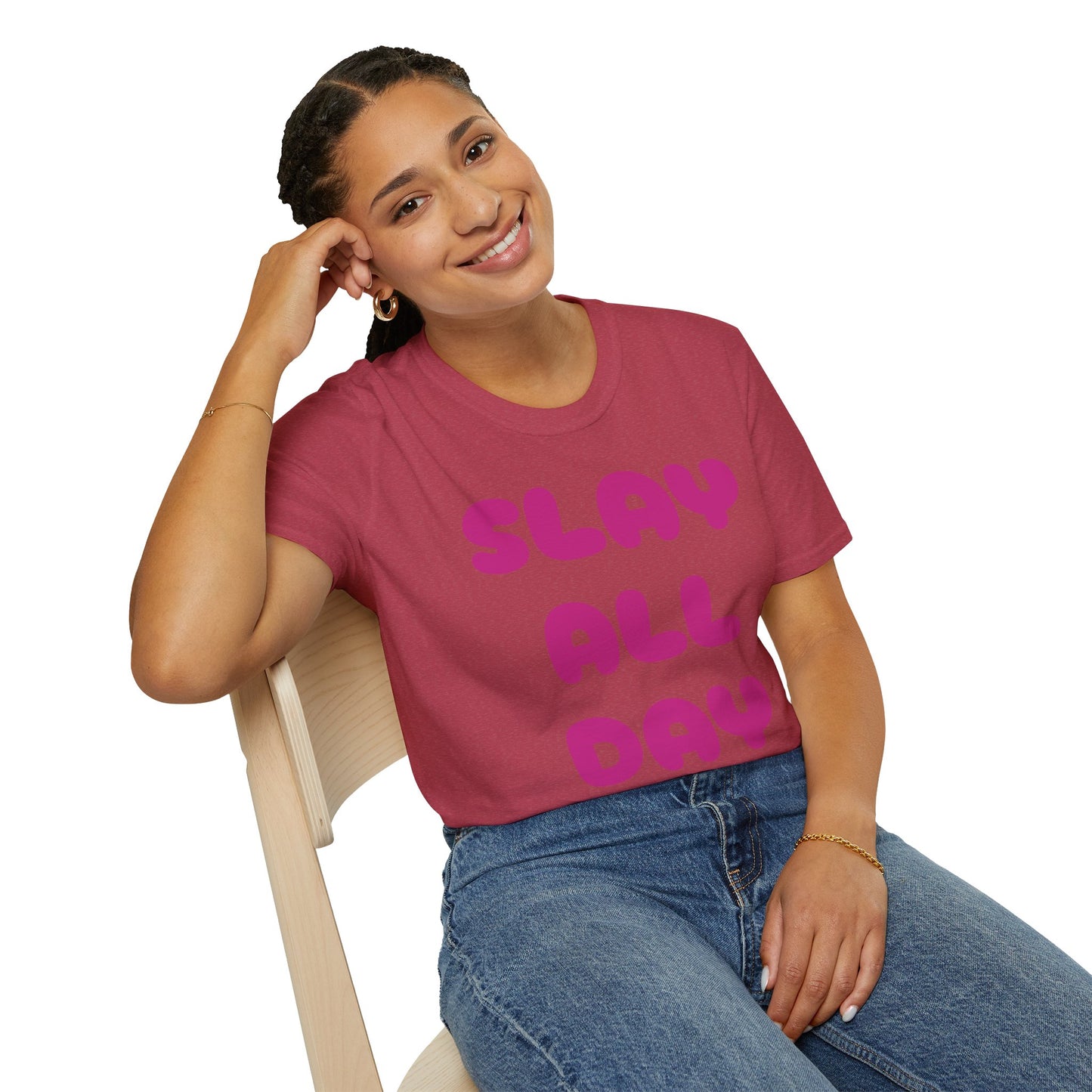 SLAY ALL DAY Adult T-Shirt