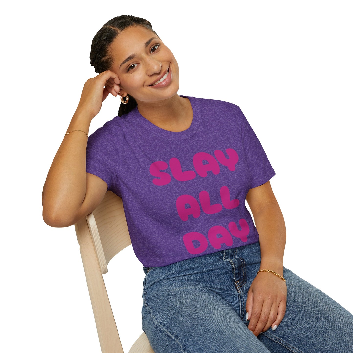 SLAY ALL DAY Adult T-Shirt