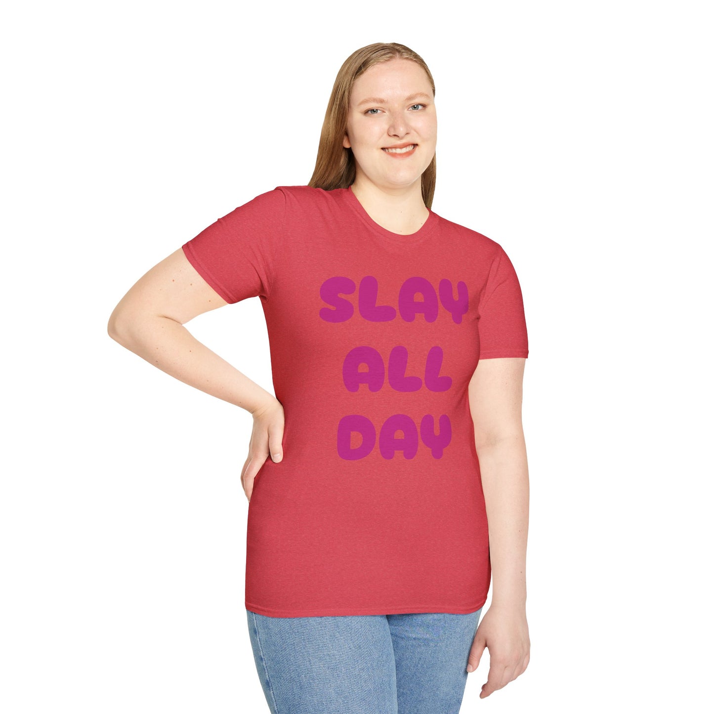 SLAY ALL DAY Adult T-Shirt