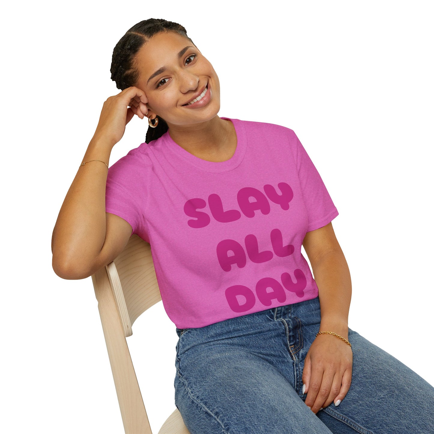 SLAY ALL DAY Adult T-Shirt