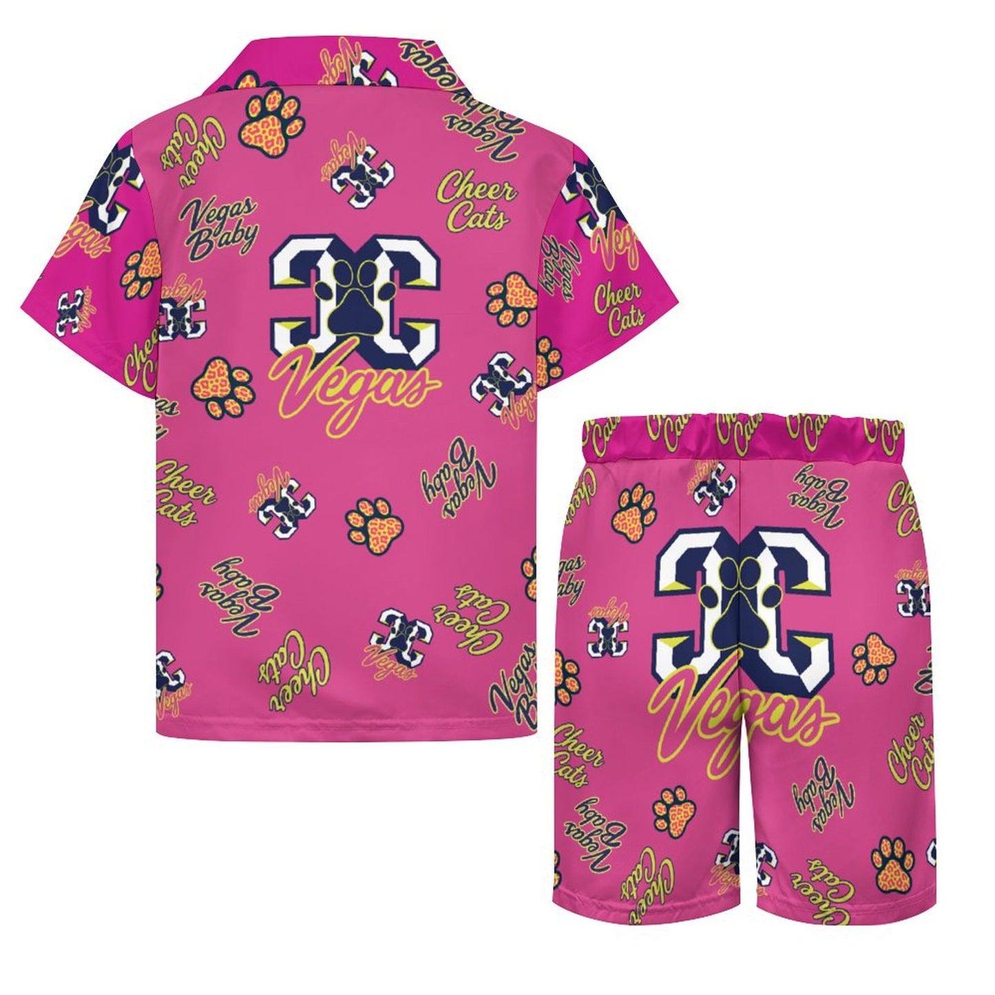Boys CheerCat Outfit Children's Casual Beach Set